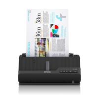 Epson es-c320w compacte a4-documentscanner met wi-fi-connectiviteit en u-traject (zwart, a4, a5, a6, b5)