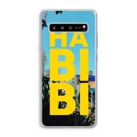 Habibi Majorelle : Samsung Galaxy S10 5G Transparant Hoesje