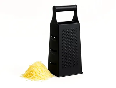 Cookinglife Torenrasp - Rasp Vierzijdig - Zwart - 8 x 11 x 24 cm Cookinglife Torenrasp - Rasp Vierzijdig - Zwart - 8 x 11 x 24 cm