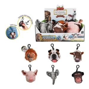 Toi Toys Animal World Dieren Sleutelhanger Met Geluid