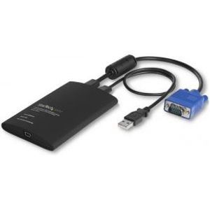 StarTech.com KVM-console-naar-laptop USB 2.0 draagbare Crash-kaartadapater met bestandsoverdracht &