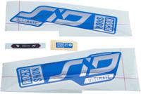 ROCKSHOX Decal set rs sid ult. 110-120mm f.blue