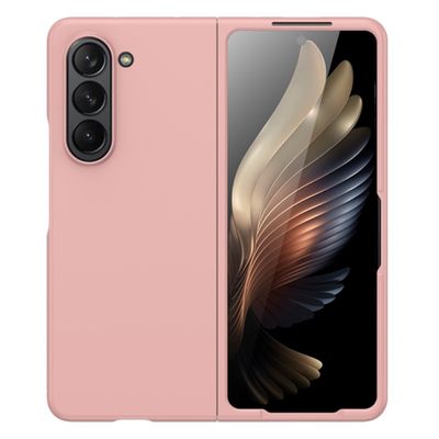 Lunso - Samsung Galaxy Z Fold5 - Backcover hoes - Lichtroze