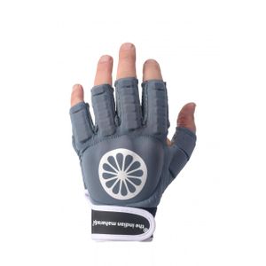 The Indian Maharadja Glove Shell Half Finger Links - Denim