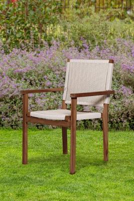 Teak tuinstoel Riau (set van 2 stoelen) Tuindeco - Tuindeco
