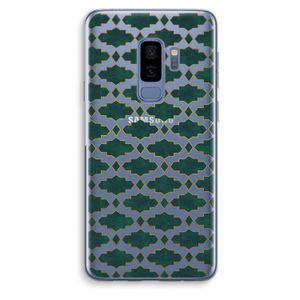 Moroccan tiles: Samsung Galaxy S9 Plus Transparant Hoesje