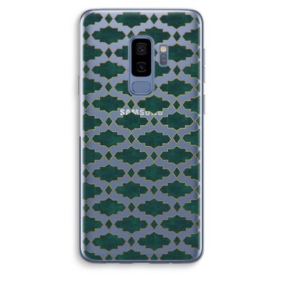 Moroccan tiles: Samsung Galaxy S9 Plus Transparant Hoesje