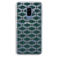 Moroccan tiles: Samsung Galaxy S9 Plus Transparant Hoesje