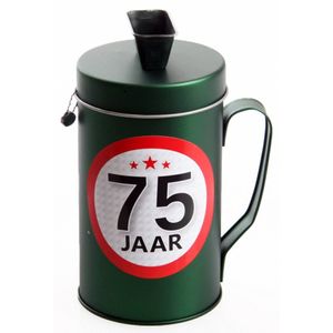 75 jaar kado spaarpot/ collectebus - Fopartikelen