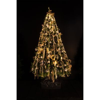 Cascade kerstverlichting -960 leds - voor kerstboom van 210 cm
