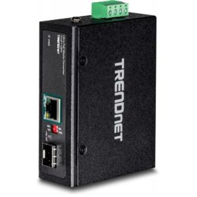 Trendnet TI-UF11SFP Intern 1000Mbit/s Zwart netwerk media converter