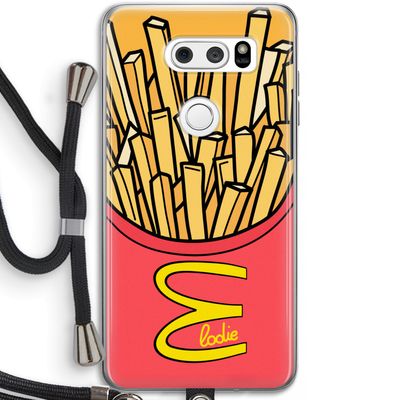 McElodie: LG V30 Transparant Hoesje met koord