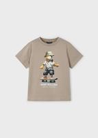 Mayoral Zomer t-shirt S/S jongens - zand