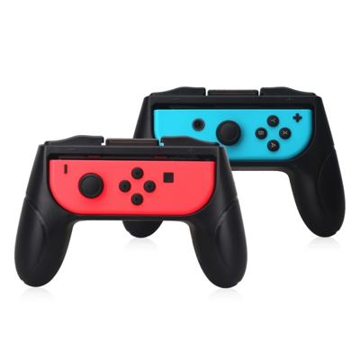 2 stuks links en rechts spel handvat grip controller voor de Nintendo-schakelaar Joy-con grip (zwart)
