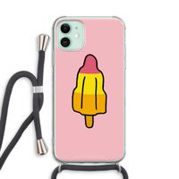 Raketijsje: iPhone 11 Transparant Hoesje met koord