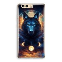 Wolf Dreamcatcher: Huawei P9 Transparant Hoesje