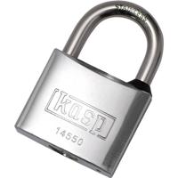 Kasp K14540D Hangslot 40 mm Verschillend sluitend RVS Sleutelslot