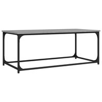 The Living Store Salontafel Klassiek Grijs Sonoma Eiken - 102 x 50 x 40 cm - thumbnail