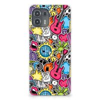 Motorola Edge 20 Lite Silicone Back Cover Punk Rock