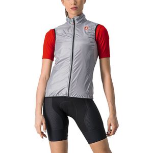 Castelli Aria fietsvest mouwloos zilver dames L