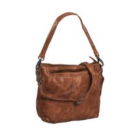 Daniel Ray Leather Crossbody Schoudertas Murrieta Cognac - thumbnail