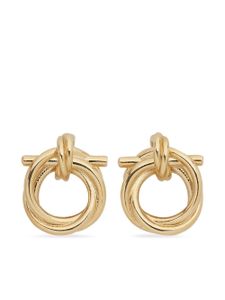 Ferragamo boucles d'oreilles Gancini