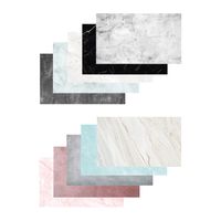 Caruba Backdrops Marble 10 Pack (5x2 Flat Lays)