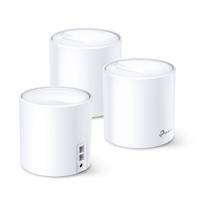 TP-Link Deco X60 AX5400 dual-band WiFi 6 Mesh Systeem (3-pack) Mesh router Wit
