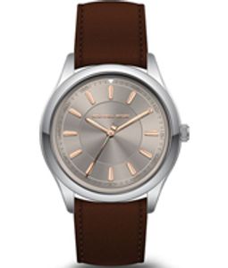 Horlogeband Michael Kors MK8527 Leder Bruin 22mm