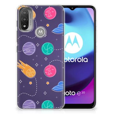 Motorola Moto E20 | E40 | Sillicone Back Cover | Space