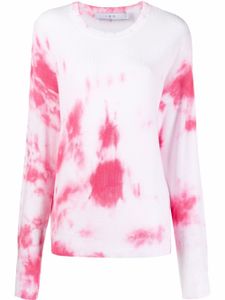 IRO pull à motif tie-dye - Blanc