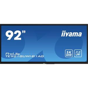 Iiyama ProLite TE9218UWI-B1AG Digital Signage display Energielabel: G (A - G) 232.5 cm 91.5 inch 5120 x 2160 Pixel 16/7