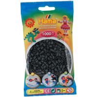 Hama strijkkralen donkergrijs 1000 - thumbnail