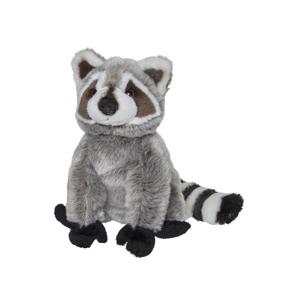 Nature Planet pluche wasbeer knuffel - 22 cm - wasberen knuffels