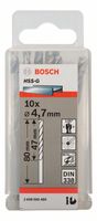 Bosch Accessoires Metaalboren HSS-G, Standard 4,7 x 47 x 80 mm 10st - 2608585489 - thumbnail