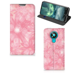 Nokia 3.4 Smart Cover Spring Flowers