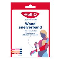 HeltiQ Wondsnelverband Nr.2 6x8 cm