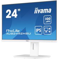 Iiyama ProLite XUB2492HSU-W6 LED-monitor Energielabel D (A - G) 60.5 cm (23.8 inch) 1920 x 1080 Pixel 16:9 0.4 ms HDMI, DisplayPort, Hoofdtelefoon (3.5 mm