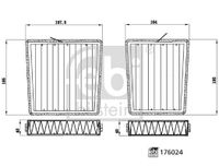 Filterset, interieurfilter 176024