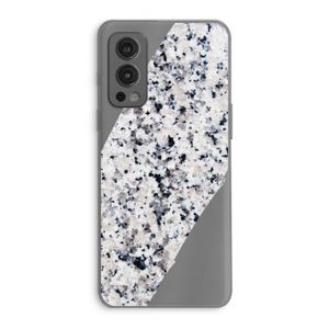 Gespikkelde marmer: OnePlus Nord 2 5G Transparant Hoesje