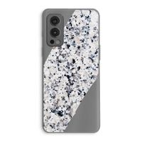 Gespikkelde marmer: OnePlus Nord 2 5G Transparant Hoesje