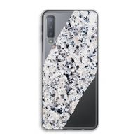 Gespikkelde marmer: Samsung Galaxy A7 (2018) Transparant Hoesje