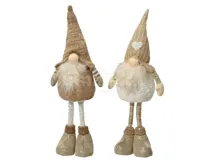 Kerstpop Gnoom Staand 50cm Assorti 1st