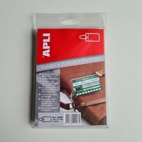 Kofferlabel - 6 pockets met 6 verbinders - 20 stuks