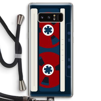 Here's your tape: Samsung Galaxy Note 8 Transparant Hoesje met koord