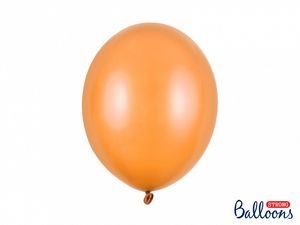 Oranje Metallic Ballonnen Mandarijn Oranje (50st)