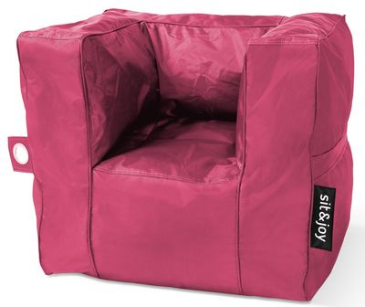 Kinder zitzak stoel Poco Pink - Weerbestendig - Roze - Sit&Joy
