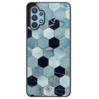 Samsung Galaxy A32 5G hoesje - Blue cubes