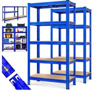 Monzana Metalen Opbergrek tot 875kg blauw