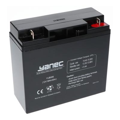 YANEC loodaccu 12v 18ah